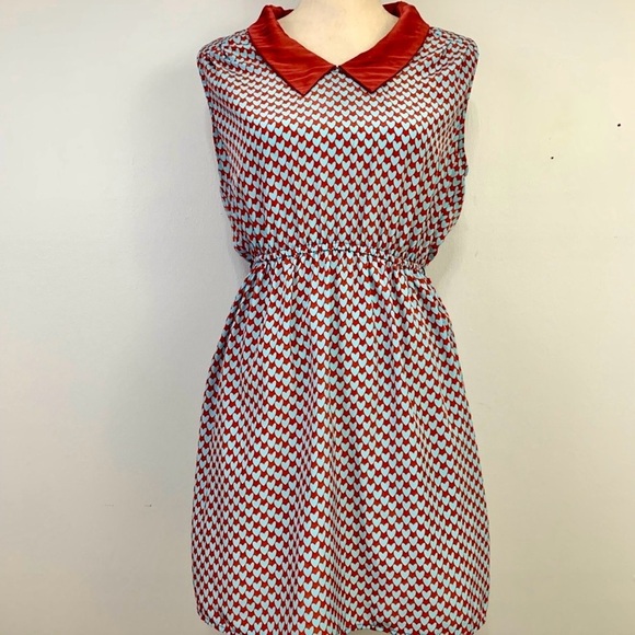Modcloth Dresses & Skirts - ModCloth heart print mini dress